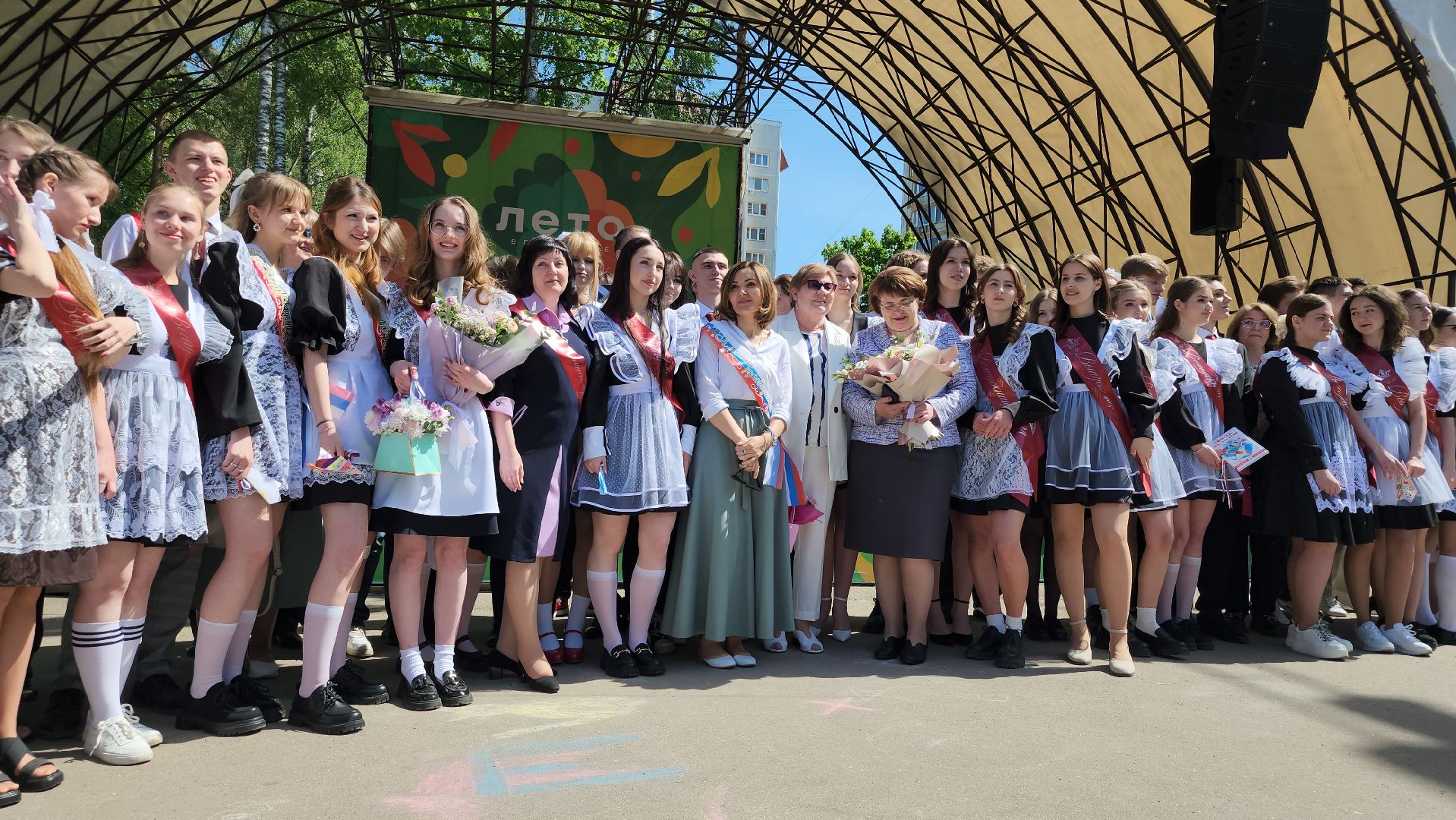 последний звонок, выпускники, школа, Ногинск, Богородский городской округ,