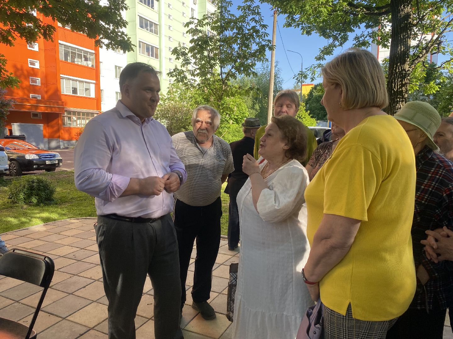 выездная администрация, Власиха выездная администрация, встреча с жителями, Власиха мкр Солнечный, реконструкция сетей водоснабжения,