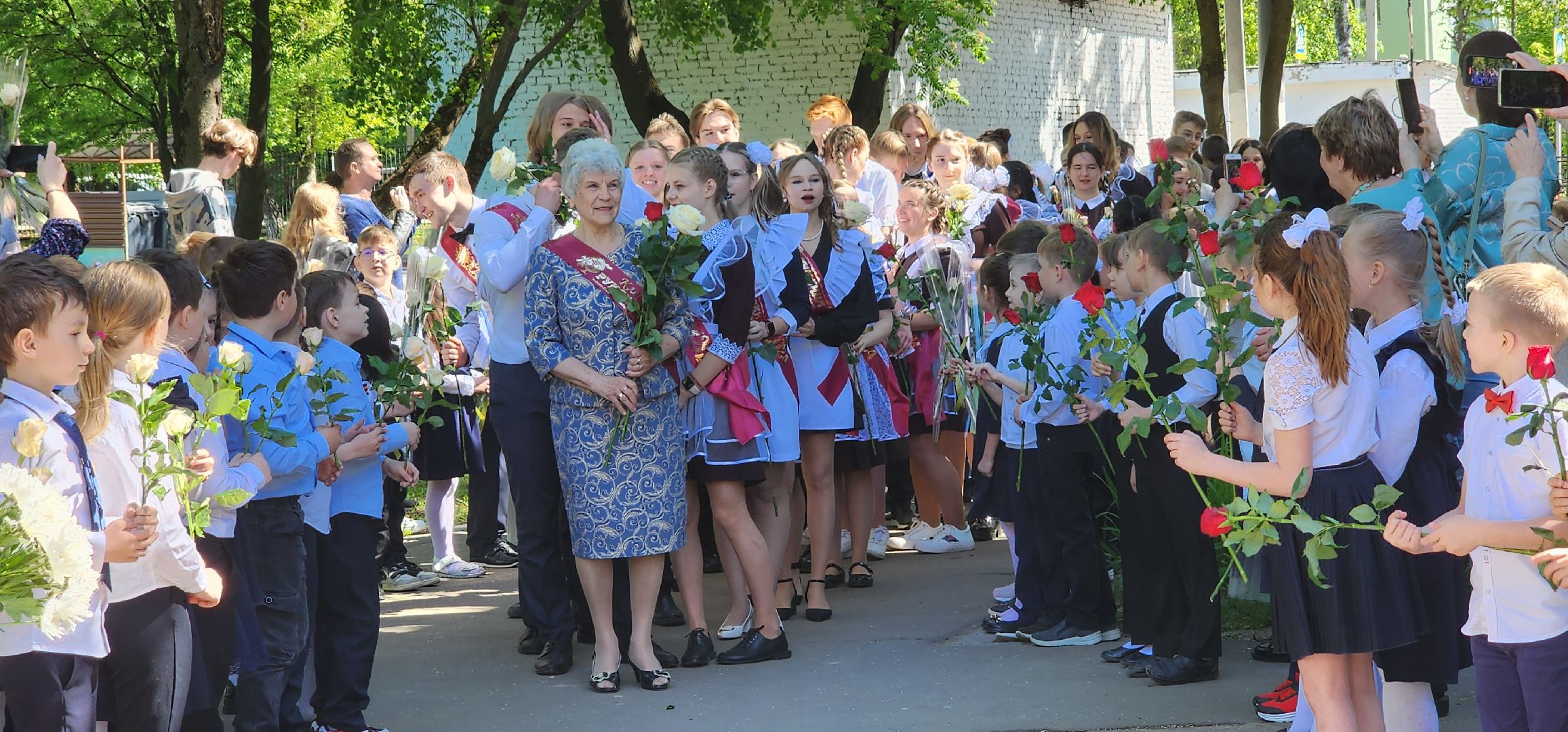 Последний звонок, выпускники, Домодедово,