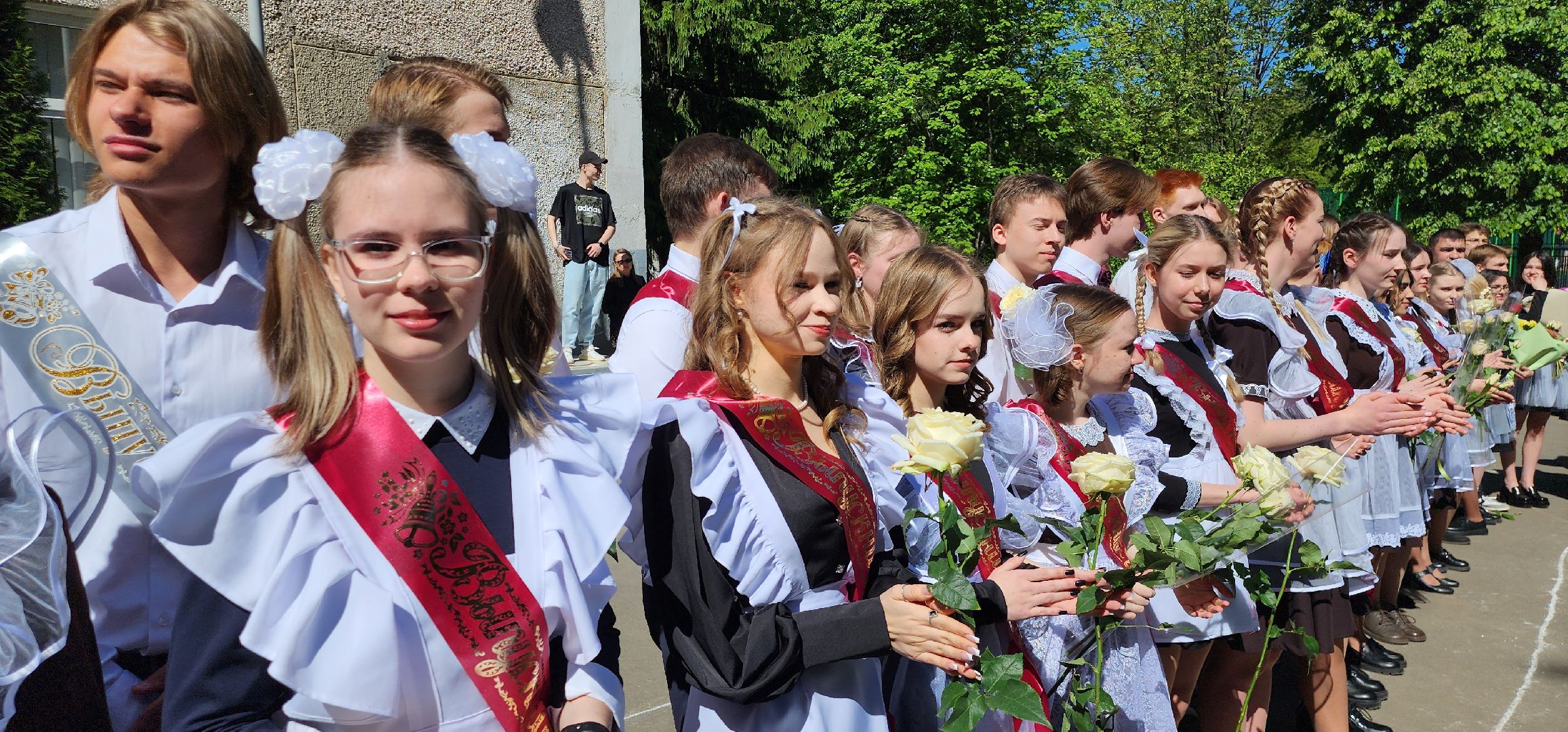Последний звонок, выпускники, Домодедово,