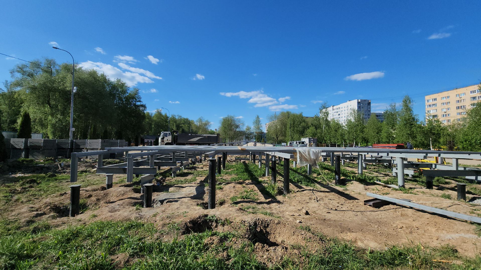 Парк, Сцена, Лобня,