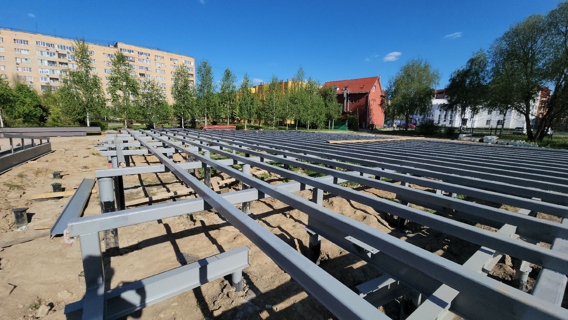 Парк, Сцена, Лобня,