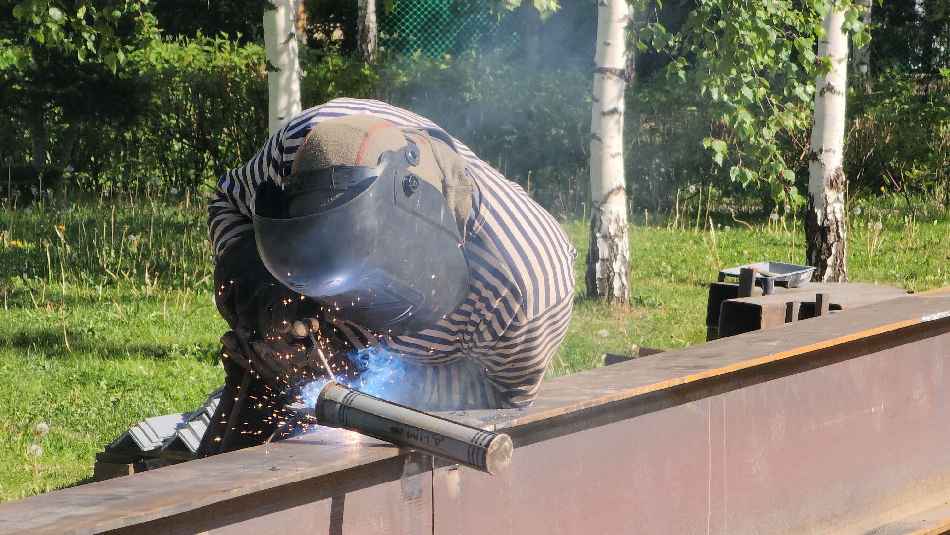 Парк, Сцена, Лобня,