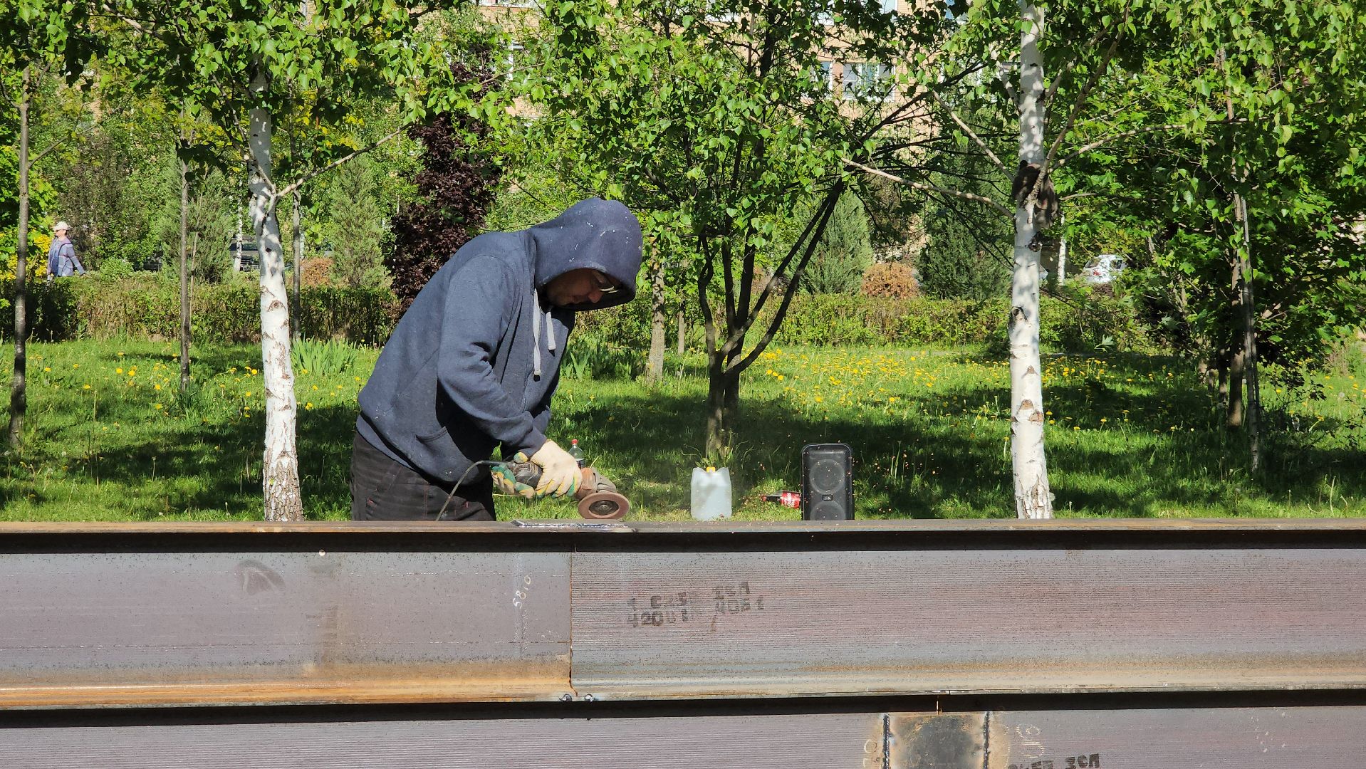 Парк, Сцена, Лобня,