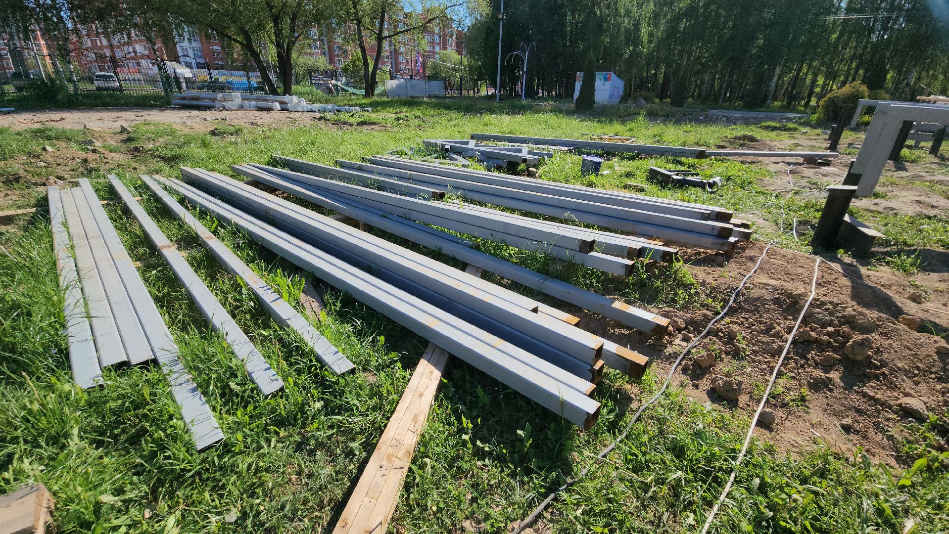 Парк, Сцена, Лобня,