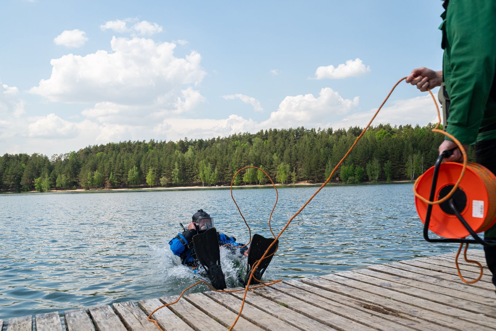 лыткарино, карьер, водолаз, проверка,