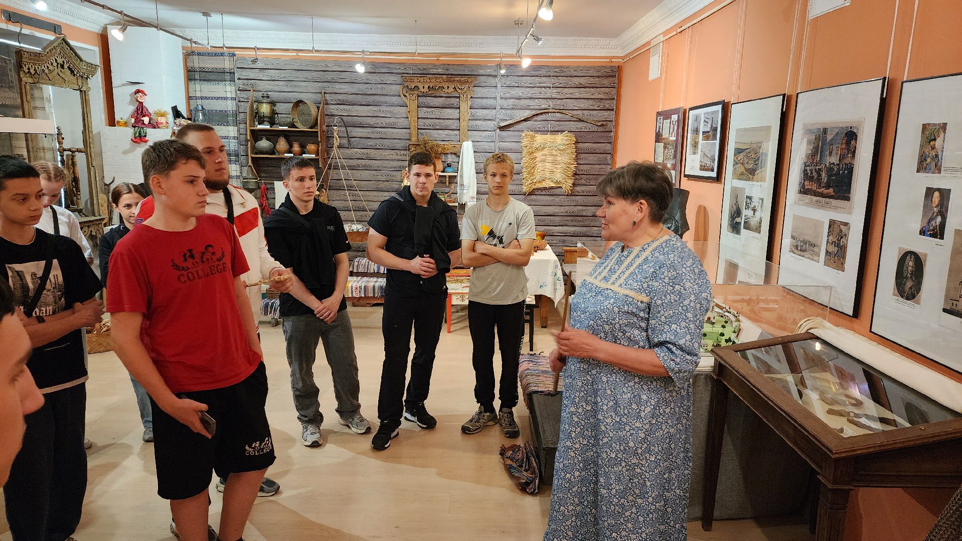 краеведческая экспозиция, экскурсия,