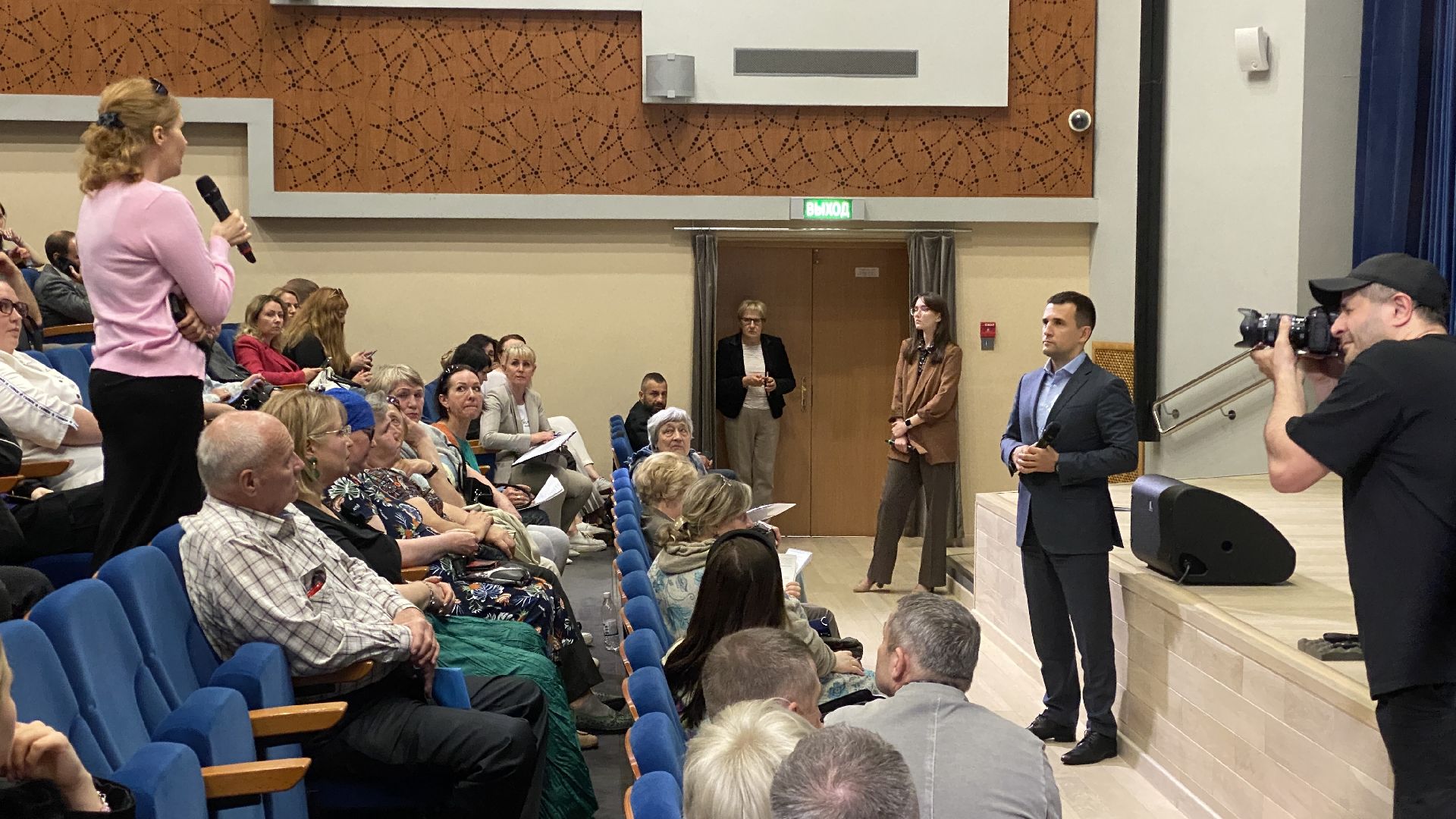 выездная администрация, станислав каторов, подъездная дорога, новый детский сад, ленинский городской округ,