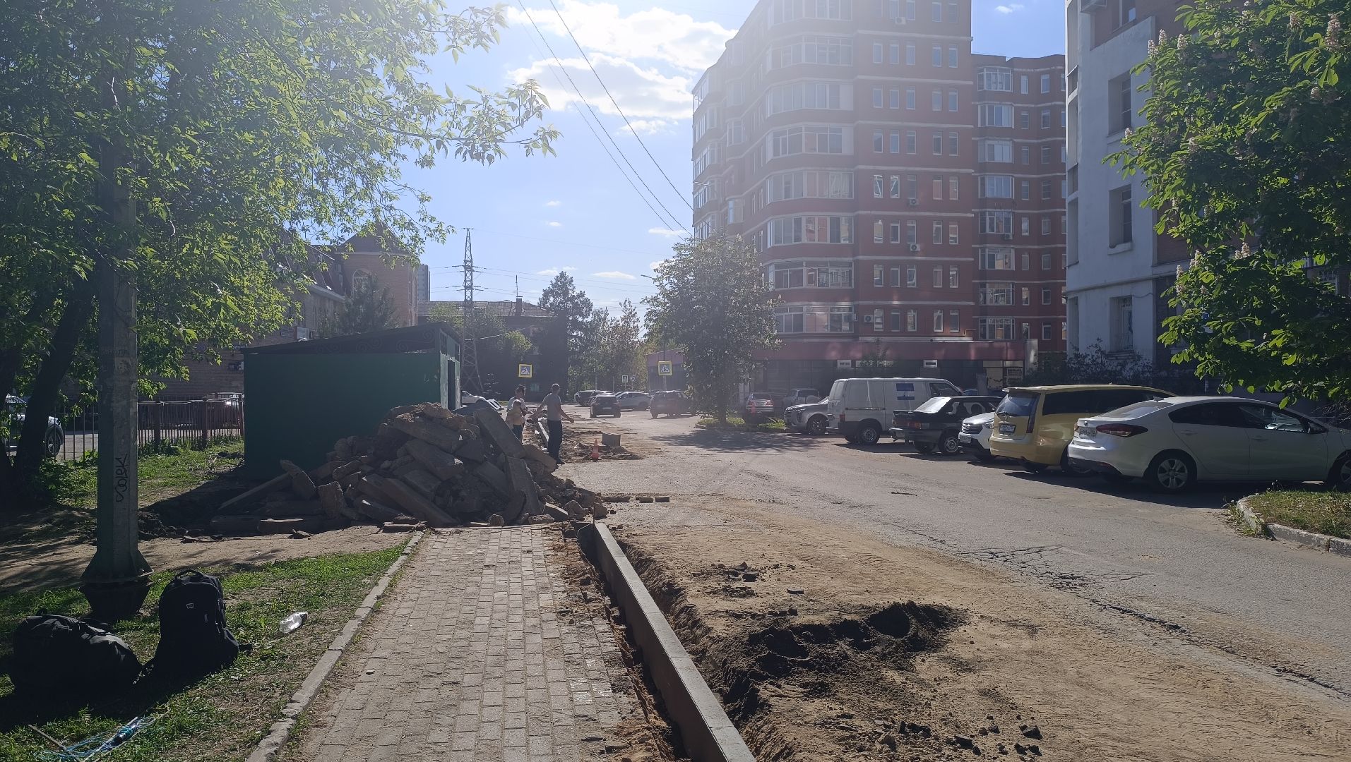 бордюр, лобня, бордюрный камень,