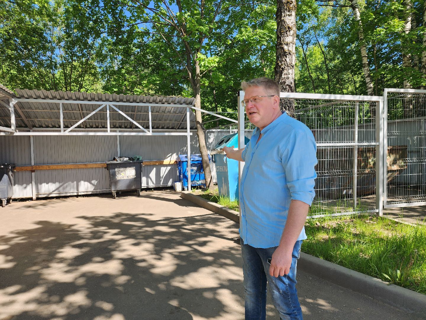 Звенигород, раздельный сбор мусора, Благоустройство,