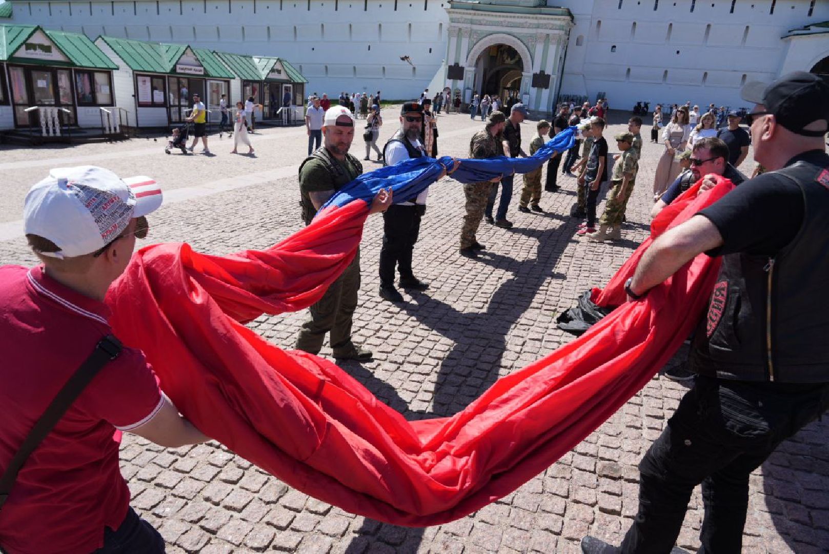 Россия, Флаг, Триколор, Российская Федерация, Акция, Духовность, Патриотизм, Сергиев Посад, Сергиево-Посадский городской округ,