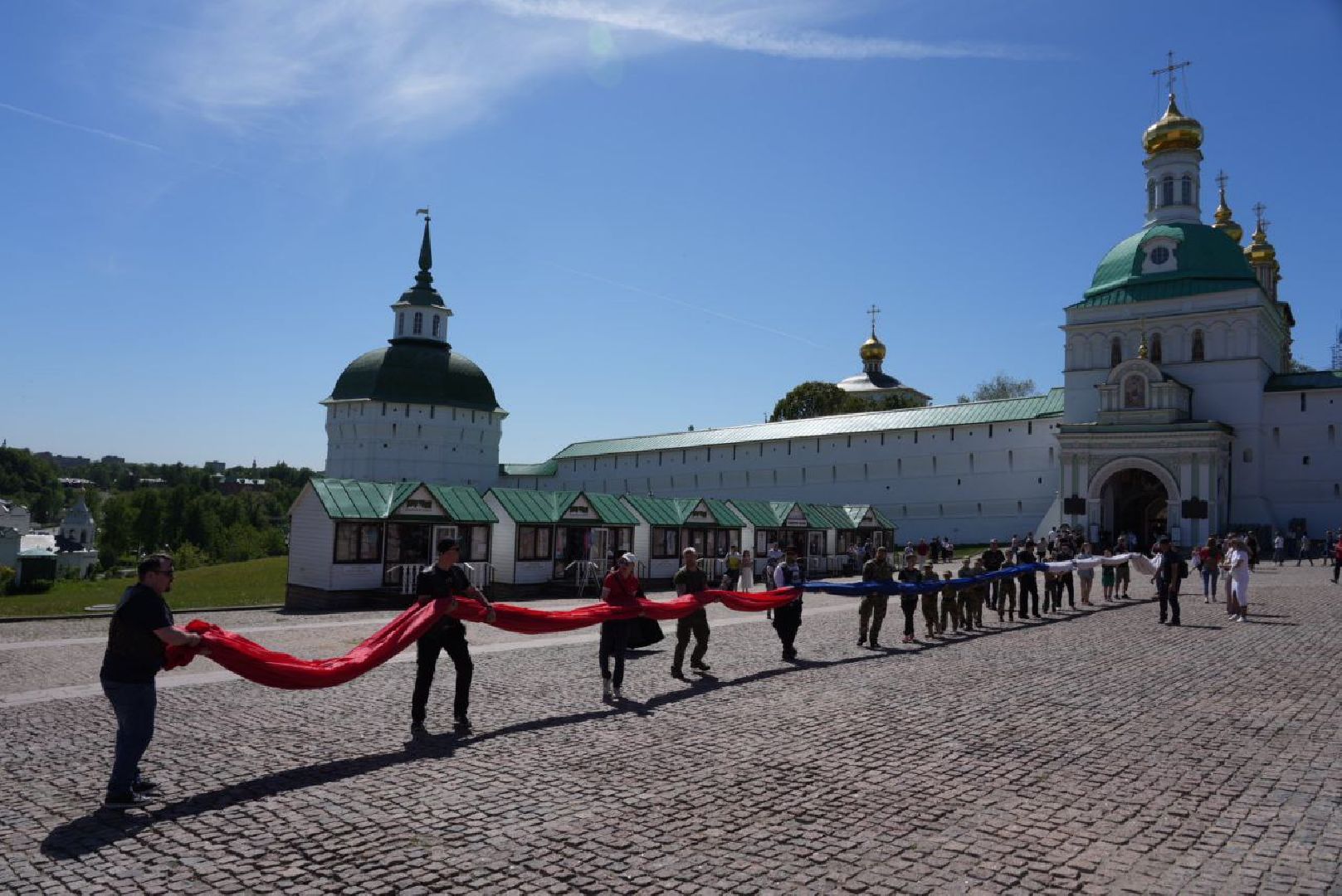 Россия, Флаг, Триколор, Российская Федерация, Акция, Духовность, Патриотизм, Сергиев Посад, Сергиево-Посадский городской округ,