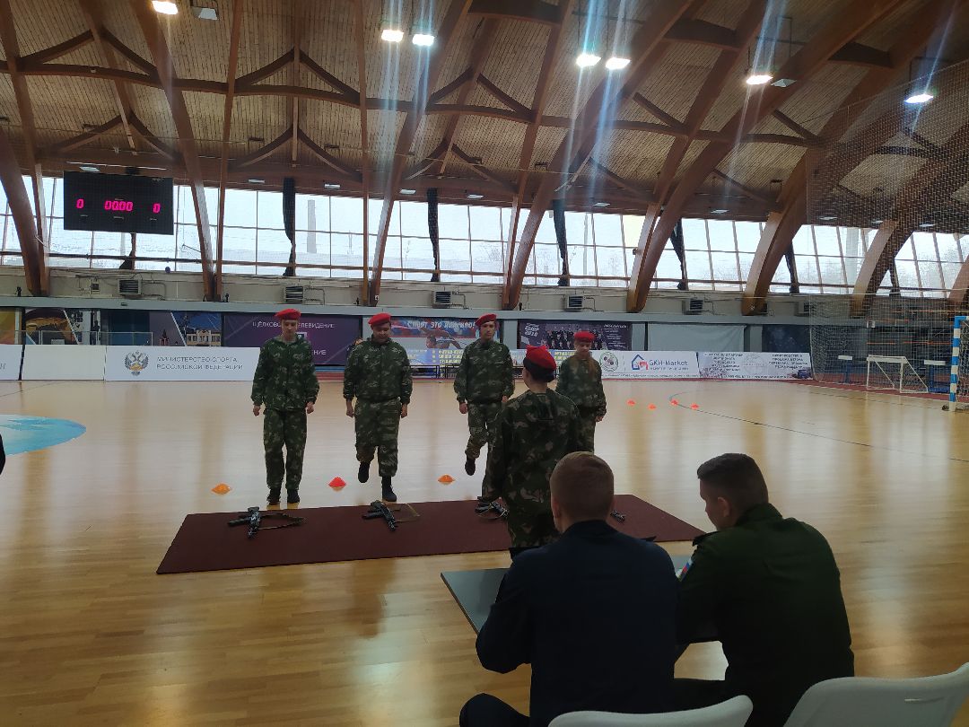 Спорт, соревнования, Щёлково, строевая подготовка, юнармейцы