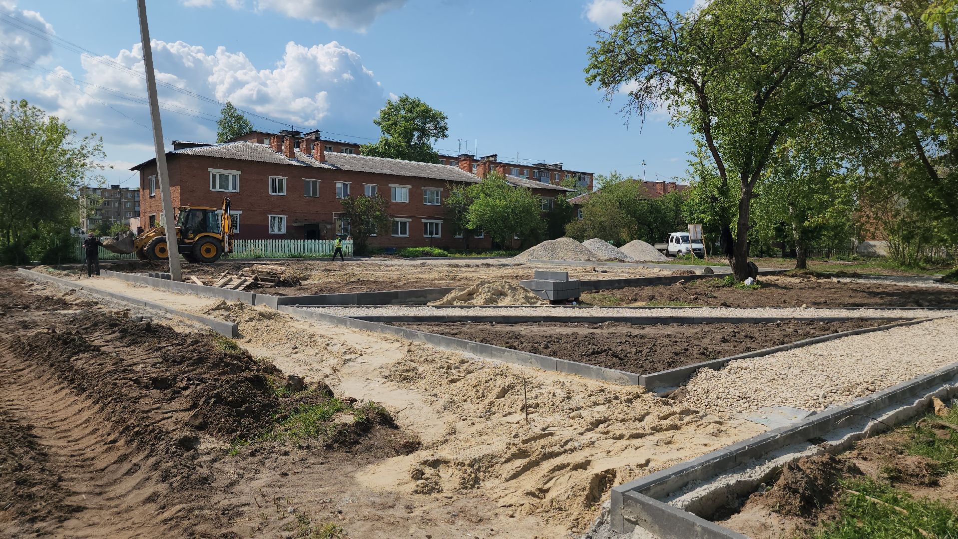 серпухов, благоуйстройство, микрорайон бумажной фабрики, улица дальняя, детская площадка,