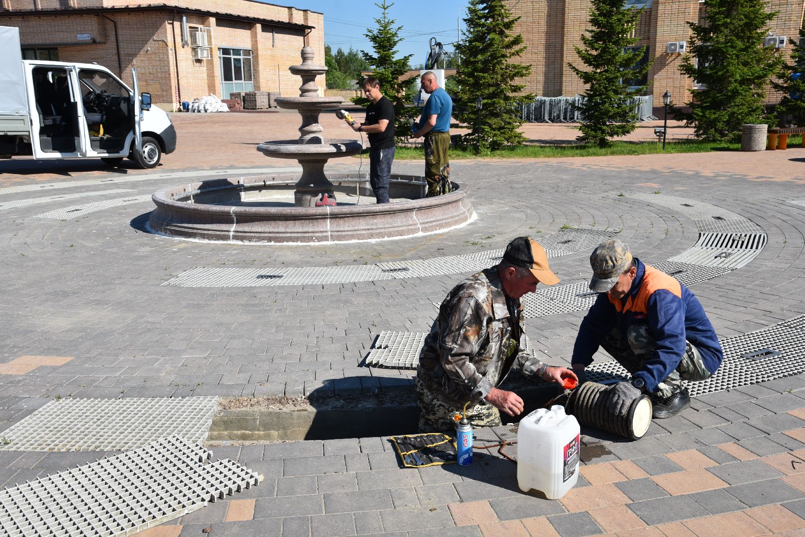 лотошино, фонтан, благоустройство,