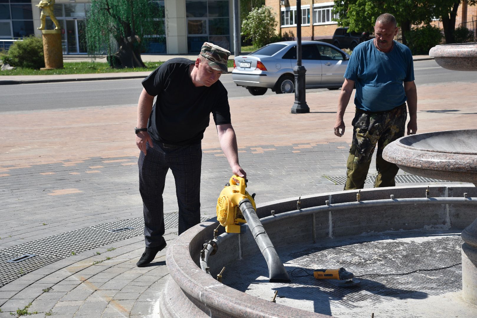 лотошино, фонтан, благоустройство,