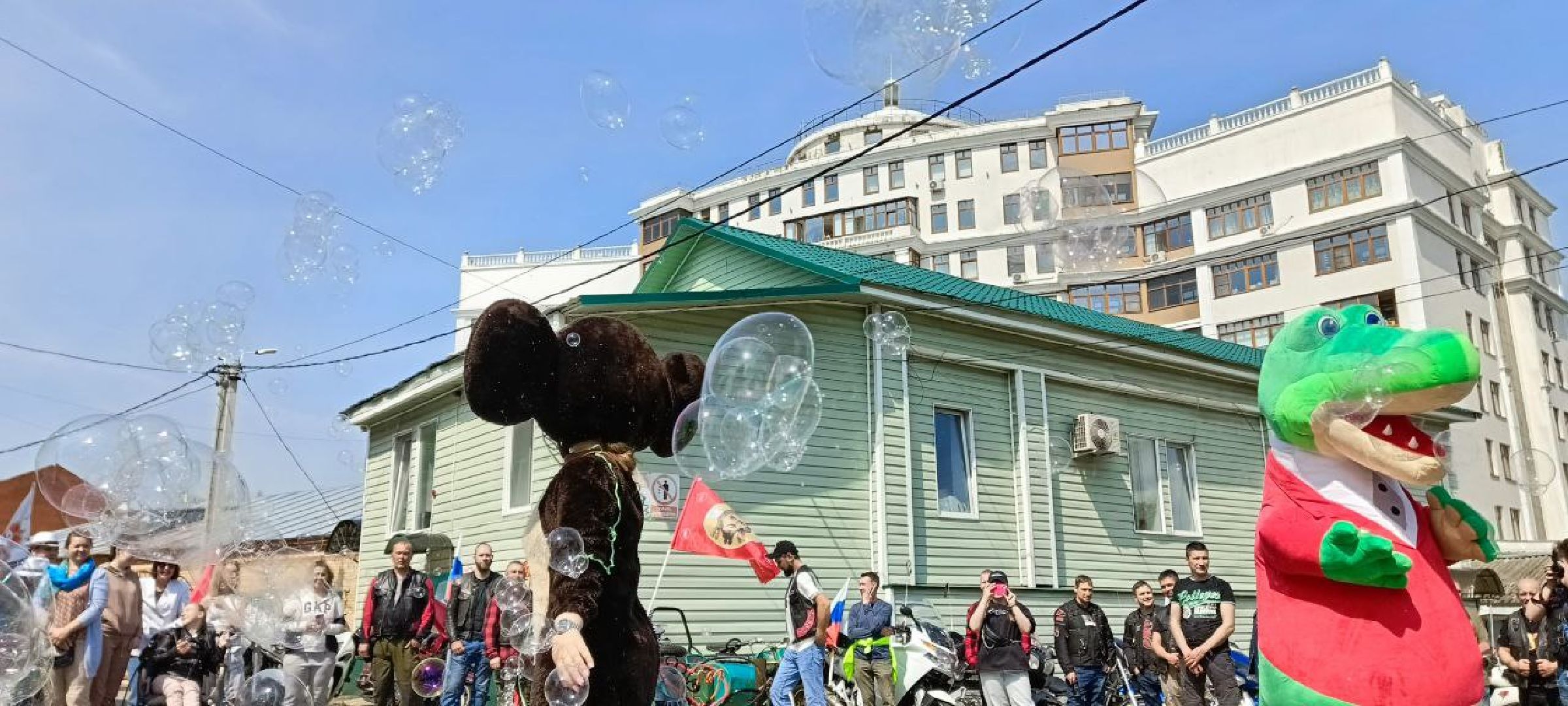 Дмитров, Клуб Ночные волки, Байкеры,