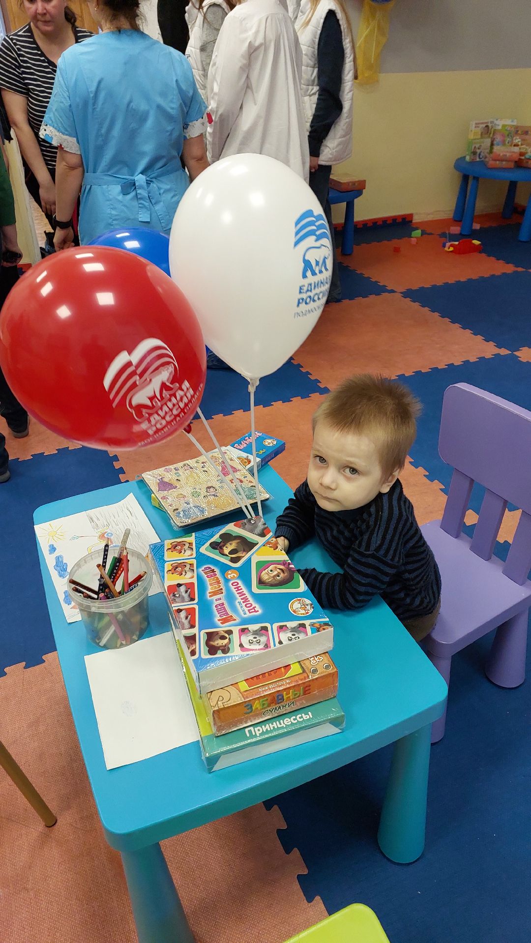 дети, доброе дело, серпухов, единая россия