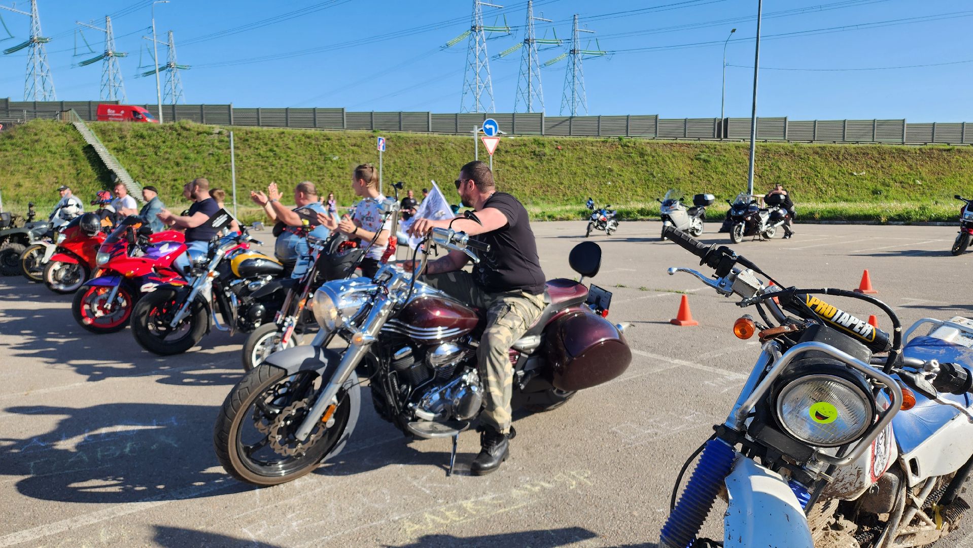 ОГИБДД, Мотоциклисты, Мотосезон, Открытие мотосезона, Экипировка, Домодедово, Подмосковье,