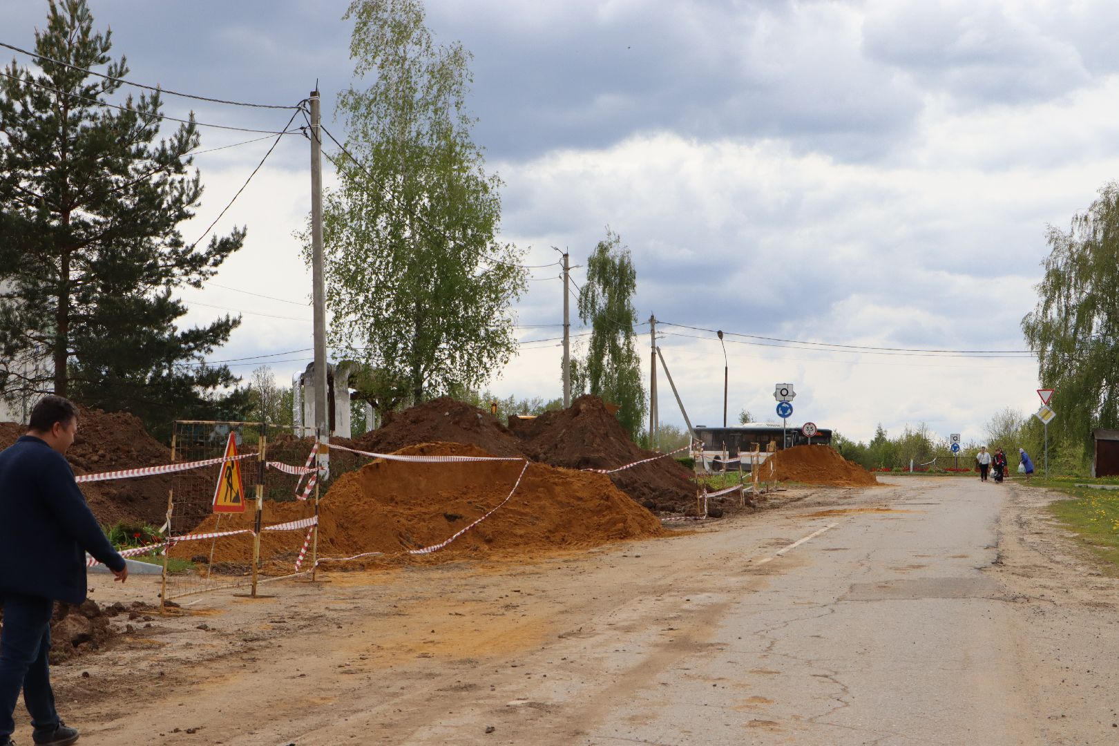 ЖКХ, Капитальный ремонт теплосетей, село петрово, Серебряные Пруды,