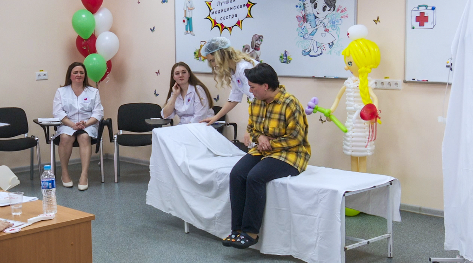 Клин, общество, медицина, конкурс медсестер, врачи, Подмосковье,