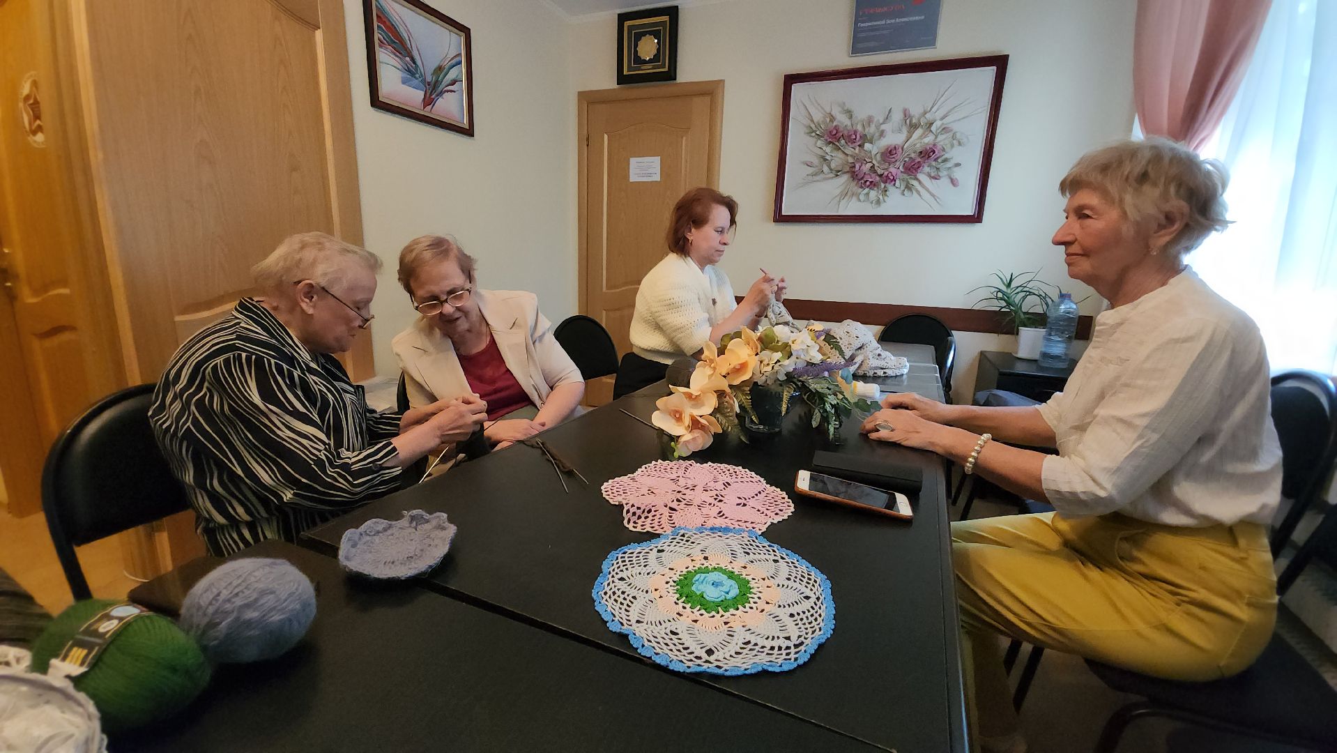 вязание крючком, вязание спицами, день защиты детей, Пренатальный центр,Лобня,