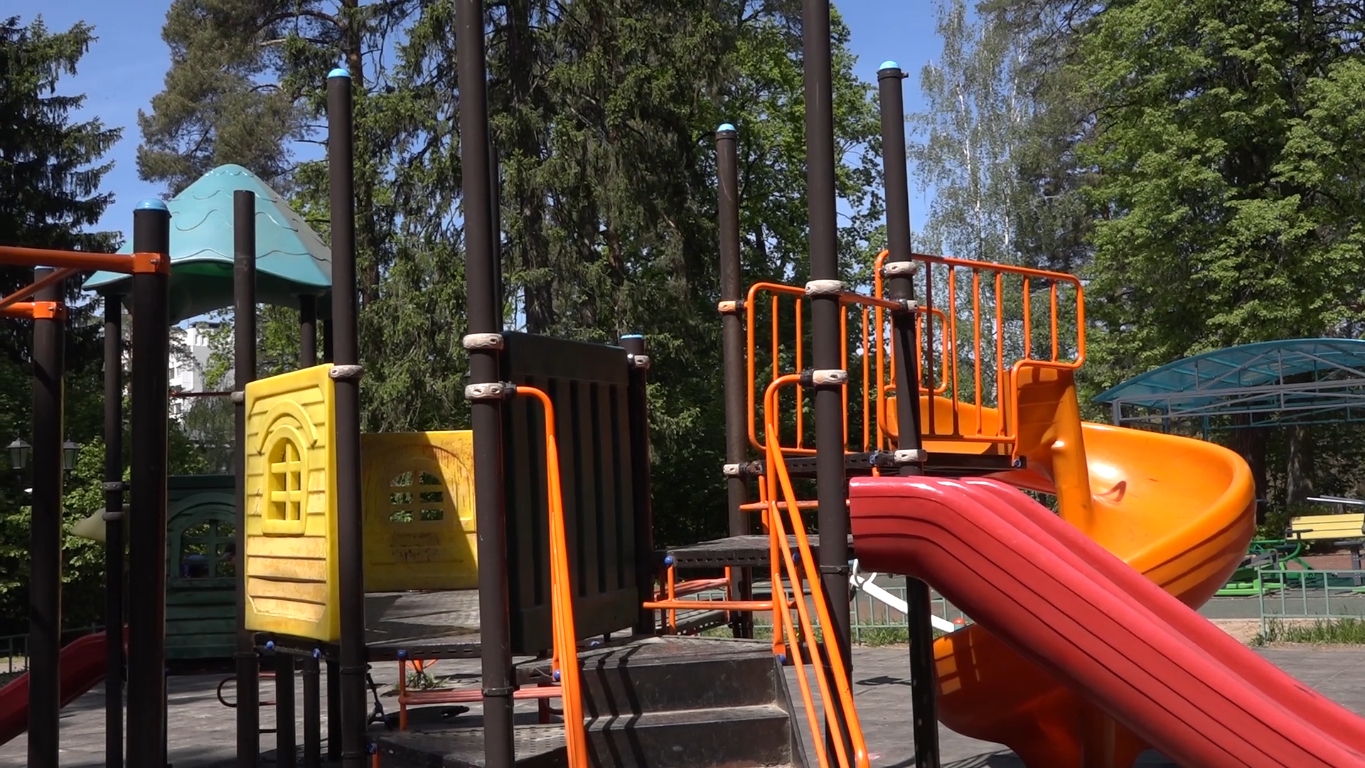 детская площадка, игровые комплексы, малые архитектурные формы, Власиха Цветной бульвар, детская игровая площадка, Власиха игровая площадка,