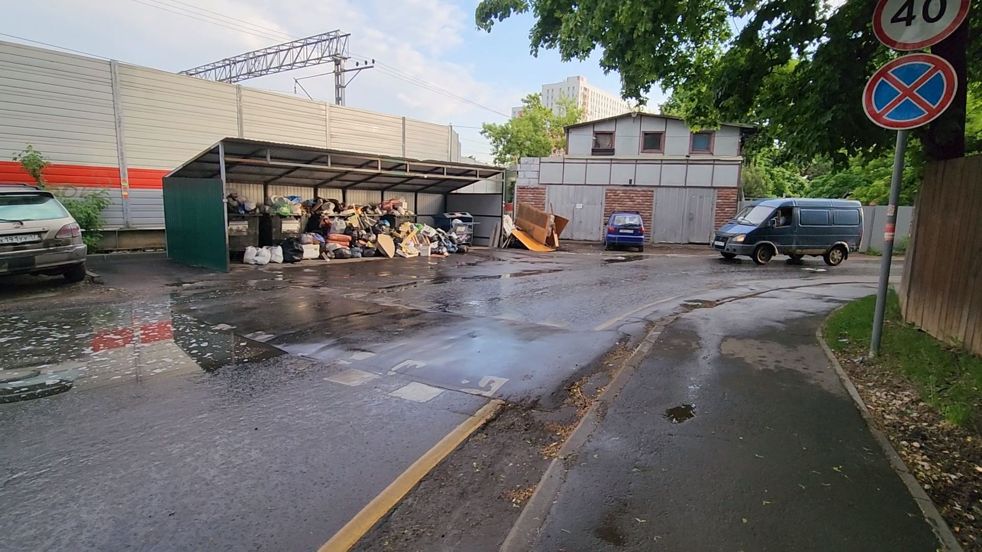 Одинцово, немчиновка, жкх, контейнер,