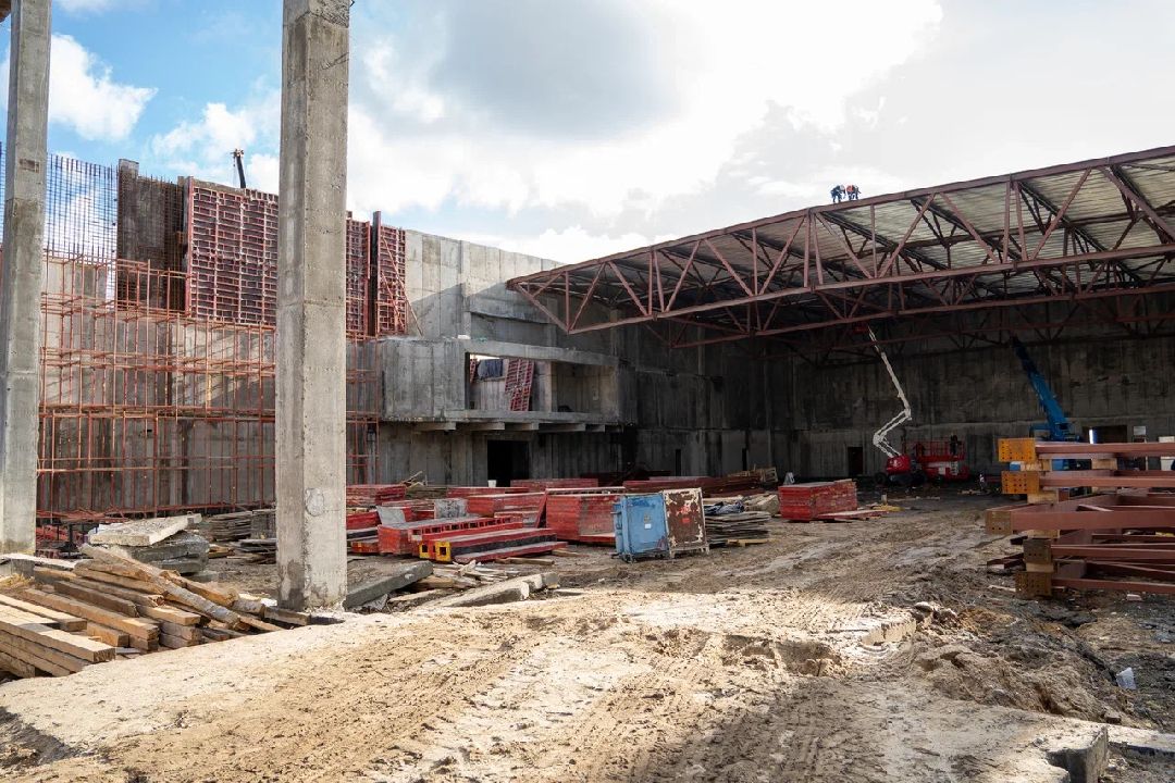 Строительство, Орехово-Зуево, ледовый стадион, губернатор, Заголовацкий, Панин, Коркин