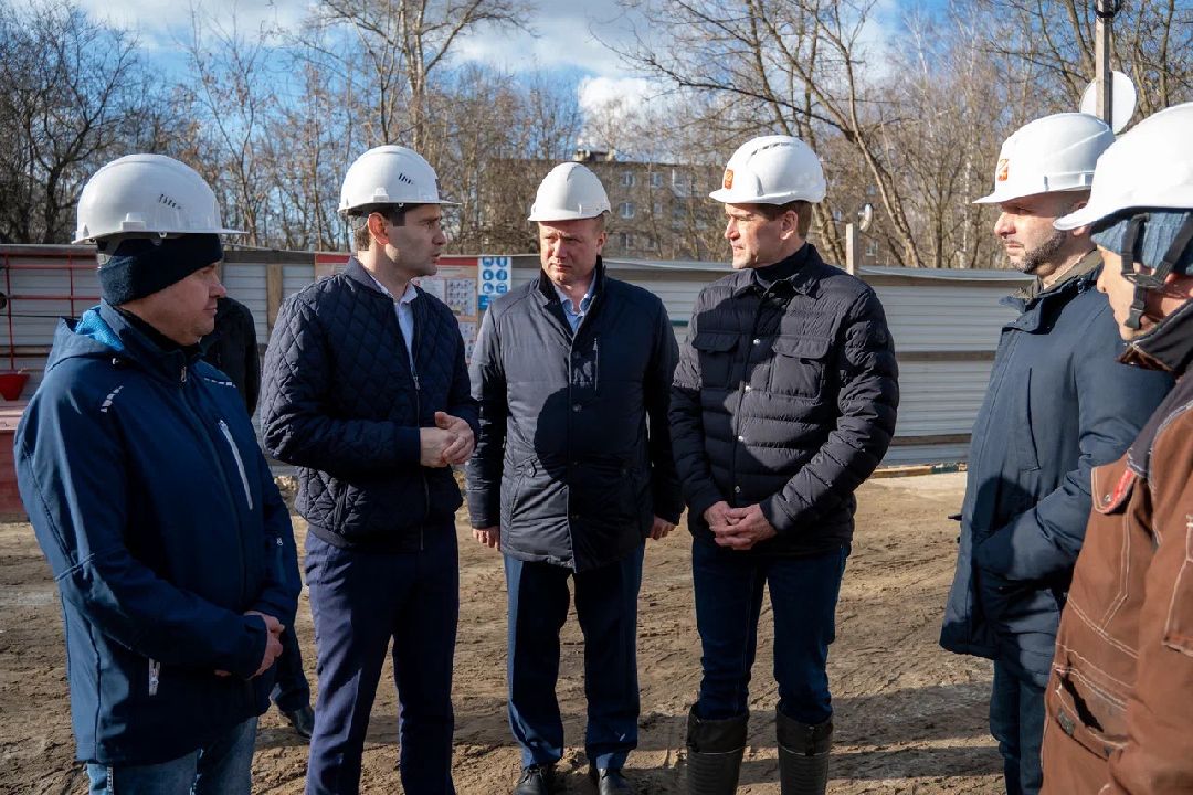 Строительство, Орехово-Зуево, ледовый стадион, губернатор, Заголовацкий, Панин, Коркин