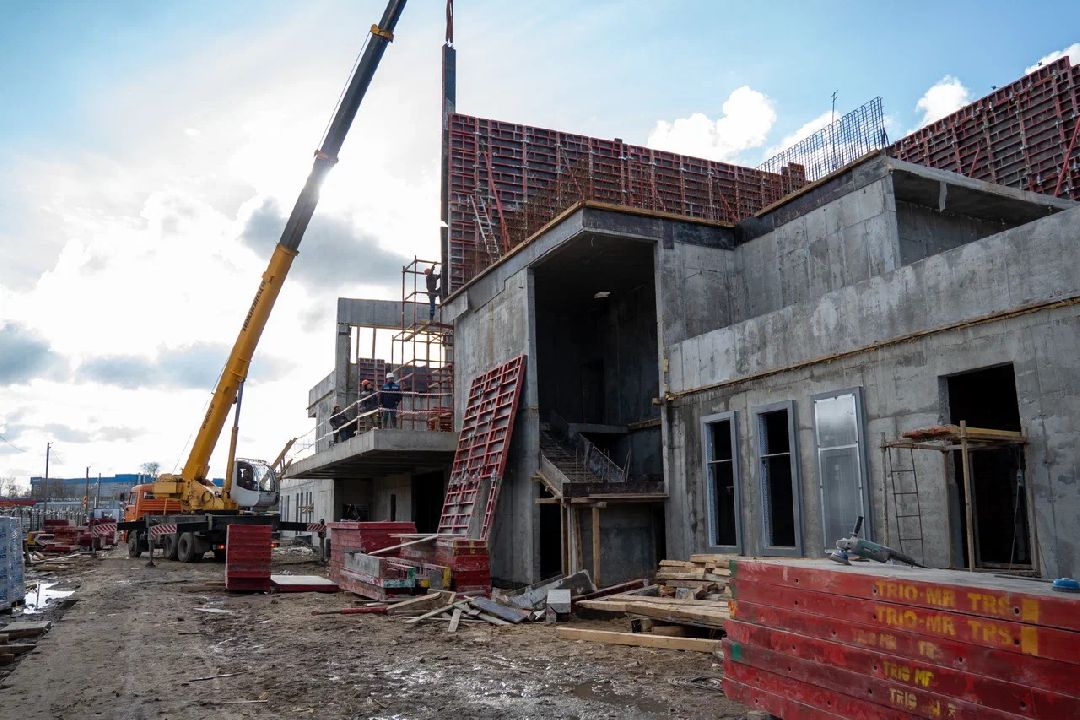 Строительство, Орехово-Зуево, ледовый стадион, губернатор, Заголовацкий, Панин, Коркин