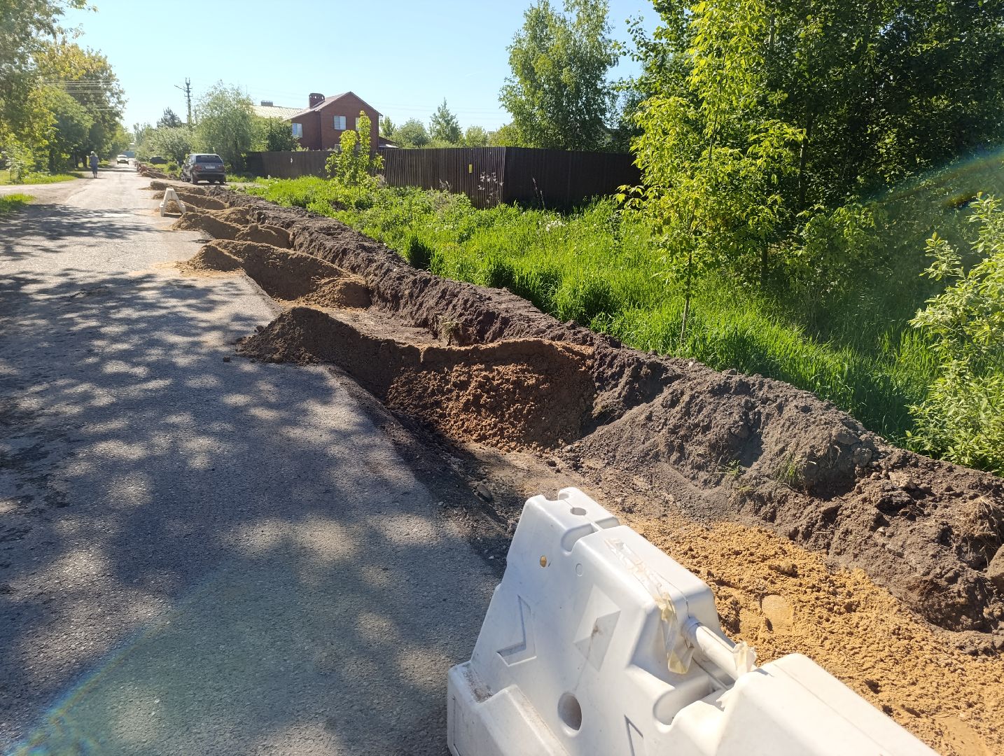 Бронницы, Ремонт дороги, Расширение дороги, Замена асфальта,