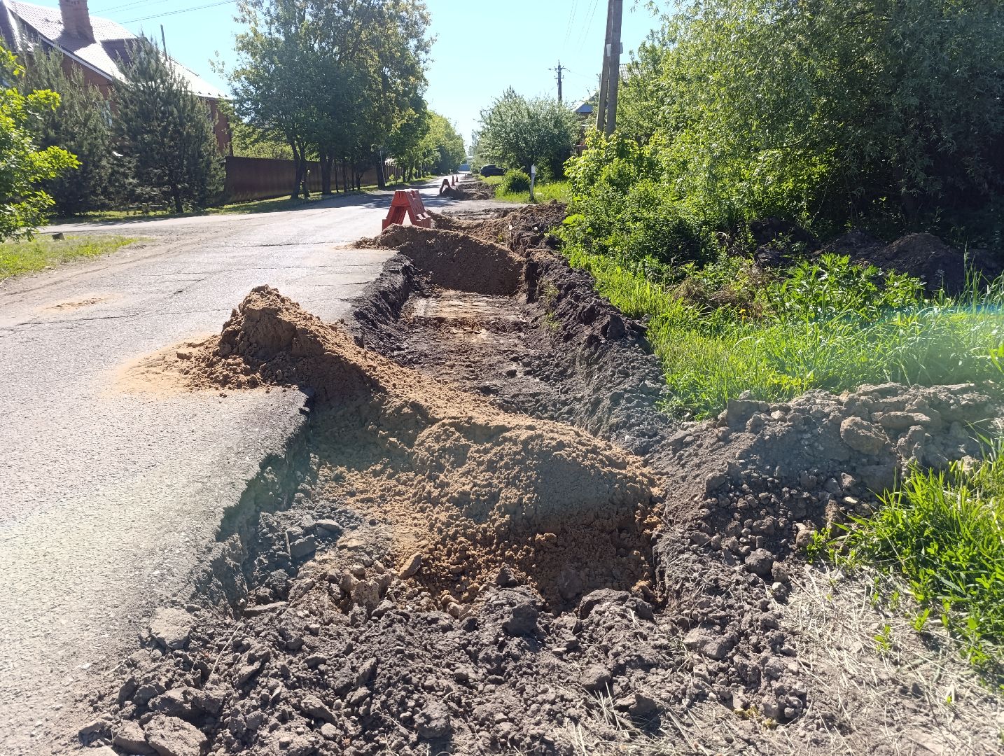 Бронницы, Ремонт дороги, Расширение дороги, Замена асфальта,