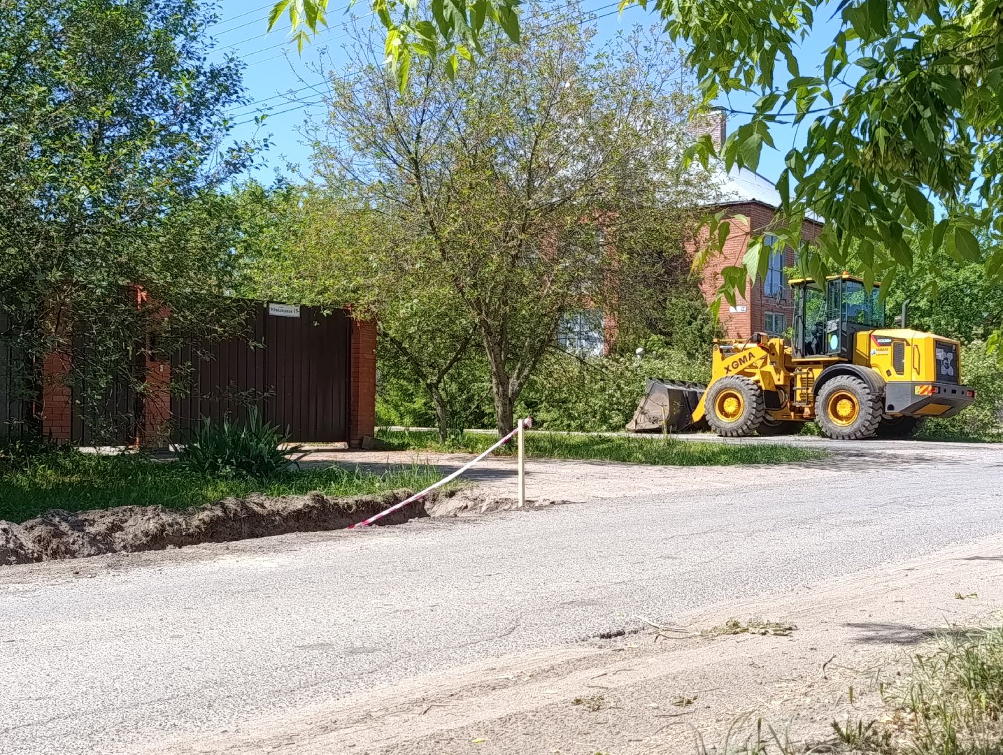 Бронницы, Ремонт дороги, Расширение дороги, Замена асфальта,