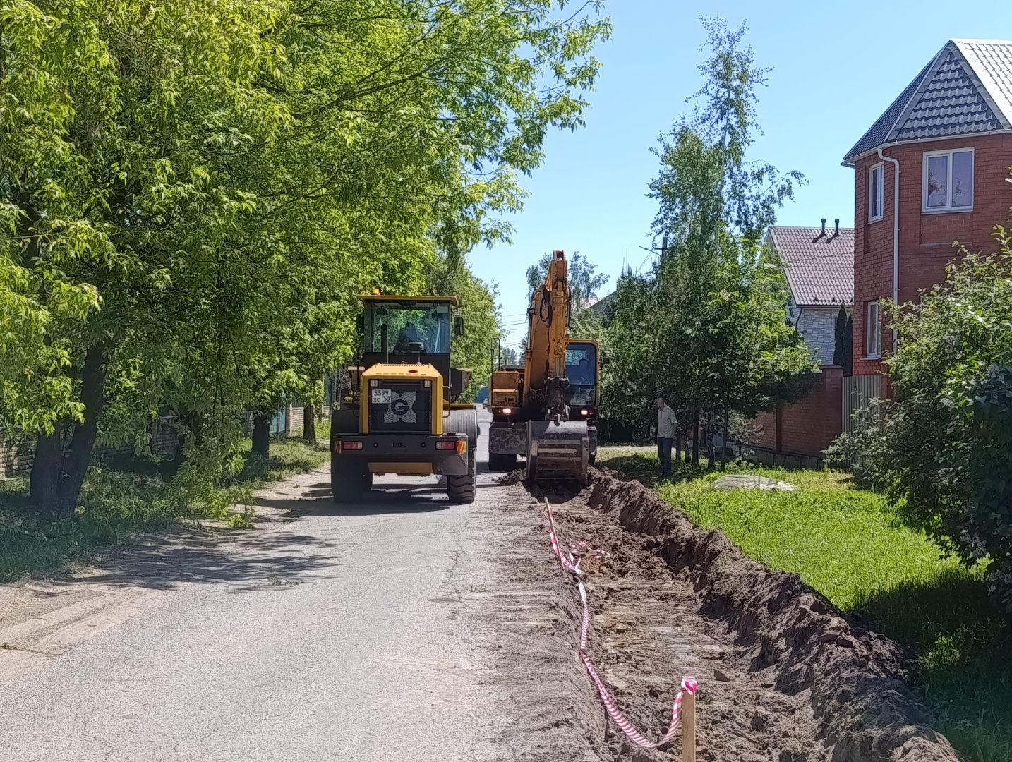 Бронницы, Ремонт дороги, Расширение дороги, Замена асфальта,