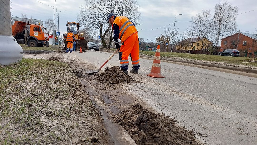 серпухов, уборка дорог, комбинат благоустройства