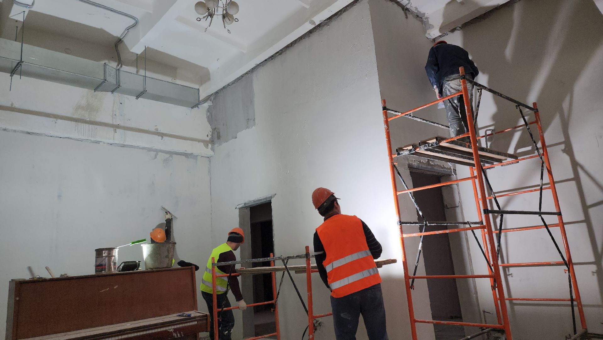 серпухов, подмосковье, капремонт школы, школа,