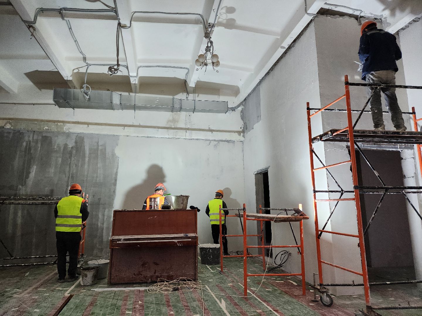 серпухов, подмосковье, капремонт школы, школа,