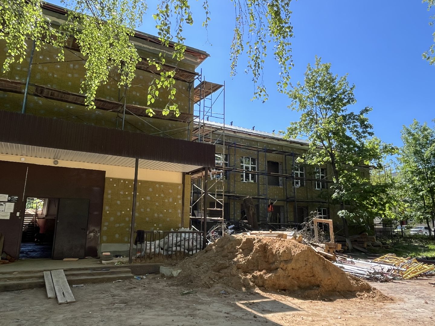 наро-фоминск, наро-фоминский городской округ, капитальный ремонт школы,