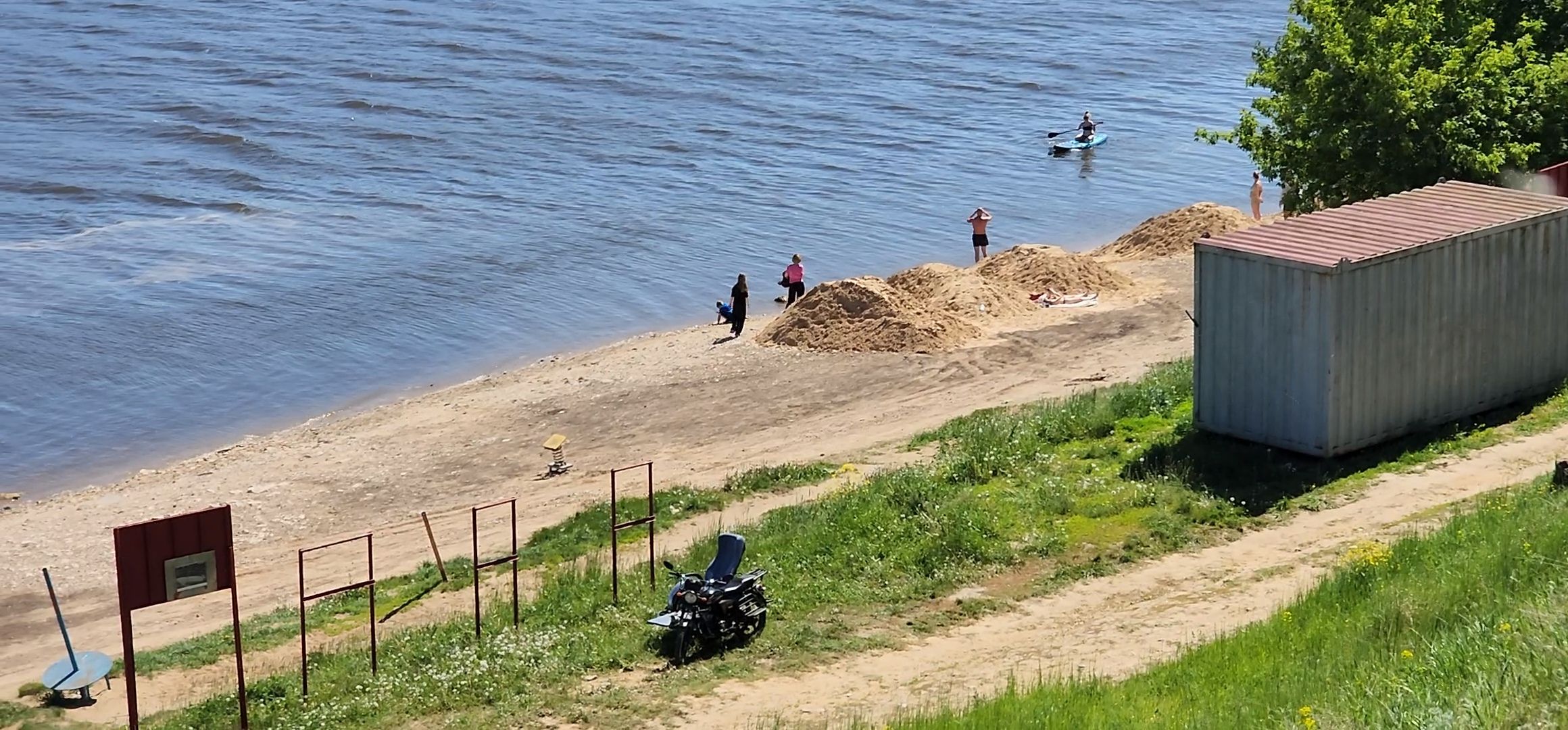 Коломна, благоустойство, пляжный сезон,