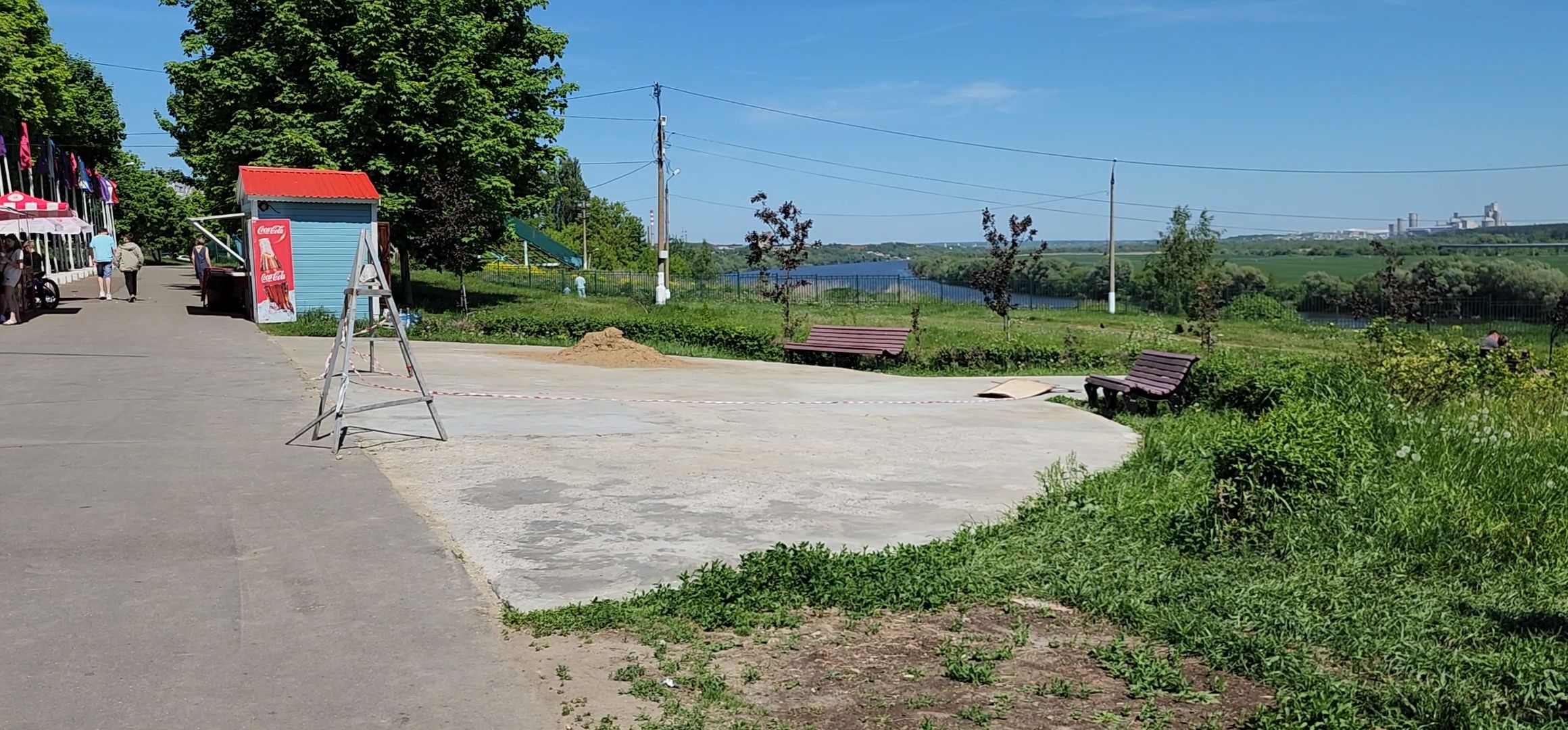 Коломна, благоустойство, пляжный сезон,