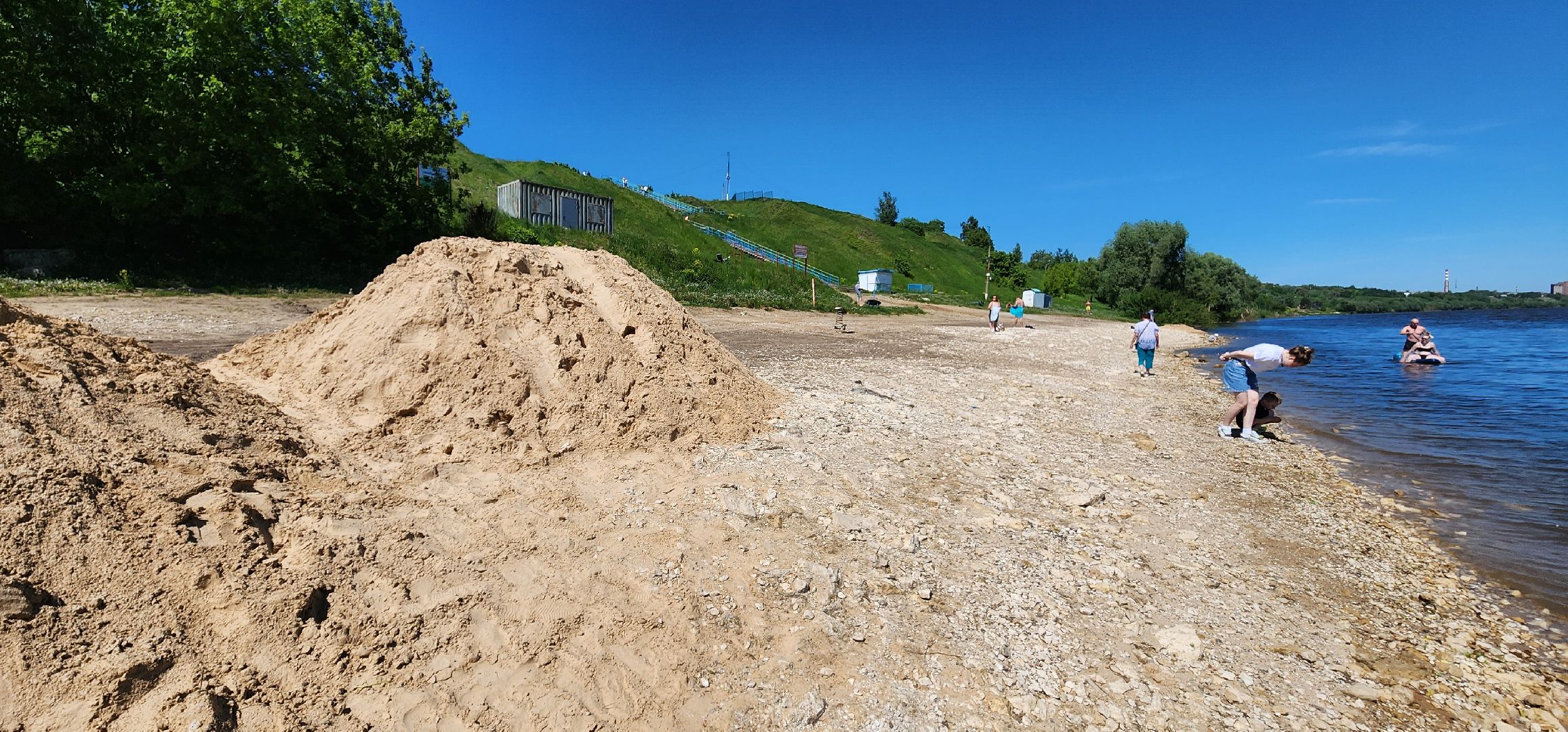 Коломна, благоустойство, пляжный сезон,