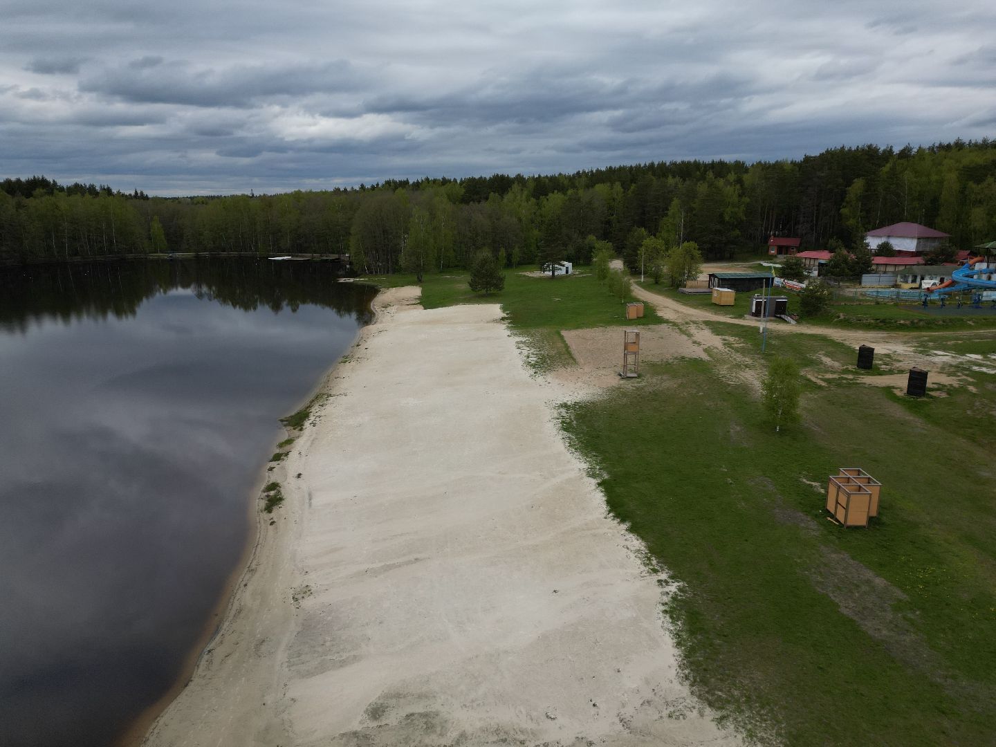 видео с коптера, любляна, егорьевск,