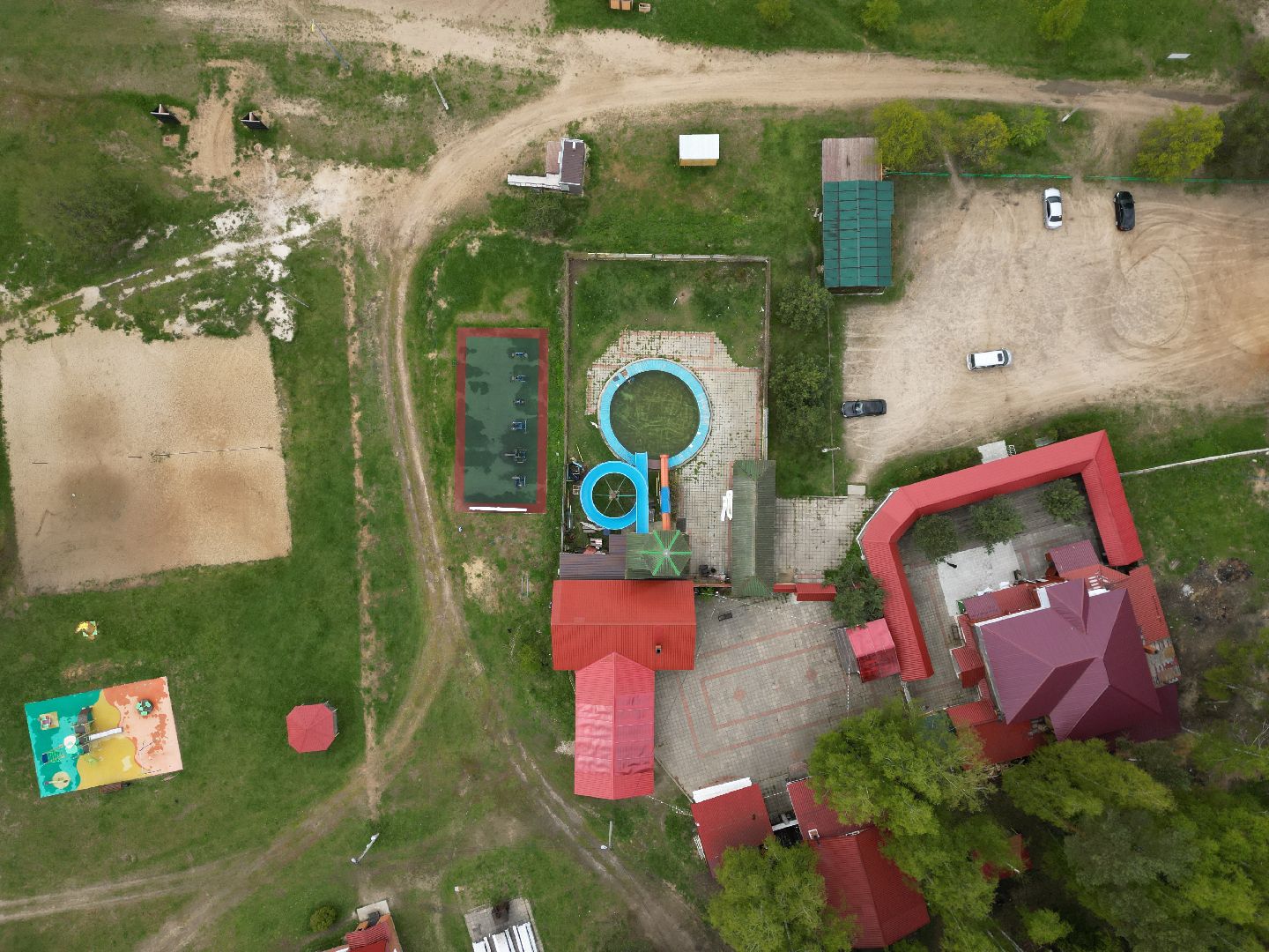 видео с коптера, любляна, егорьевск,