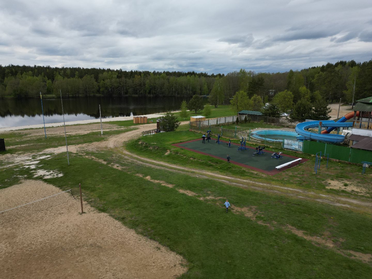 видео с коптера, любляна, егорьевск,