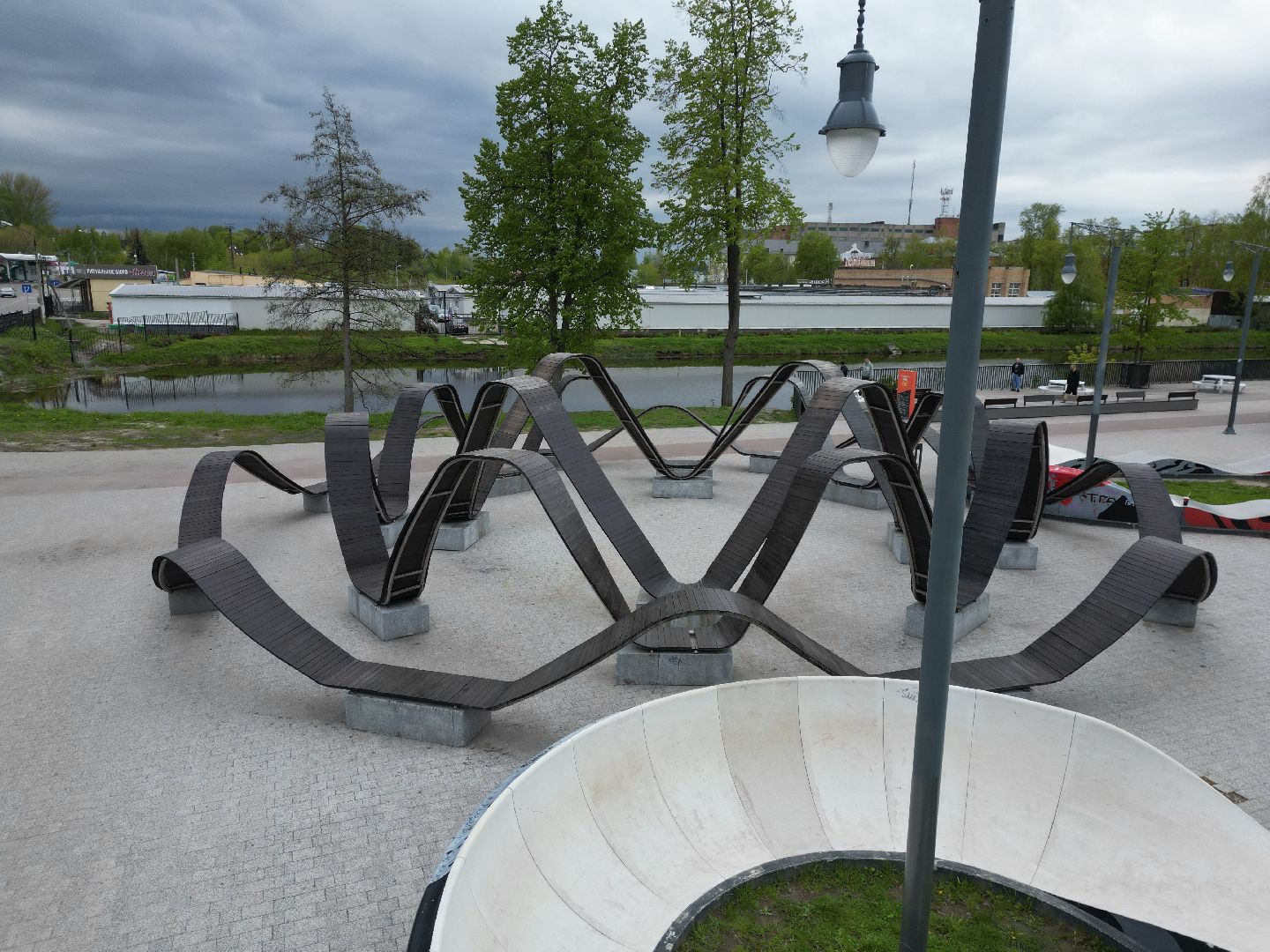 видео с коптера, егорьевск, памп трек,