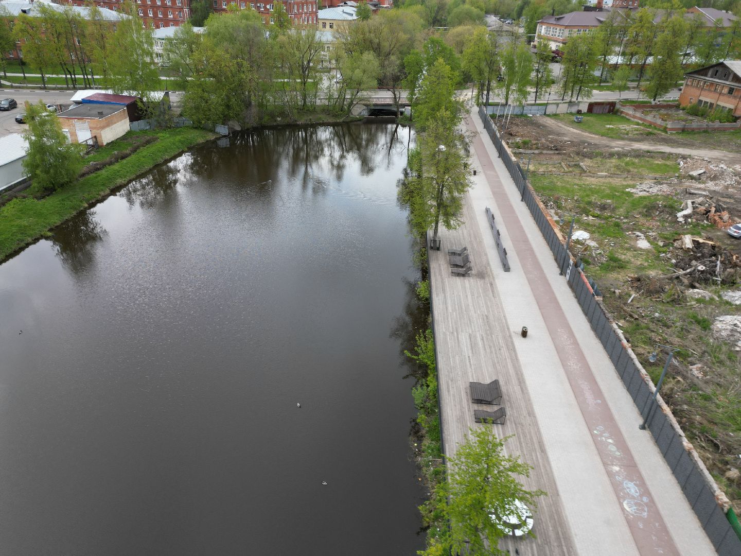 видео с коптера, егорьевск, памп трек,
