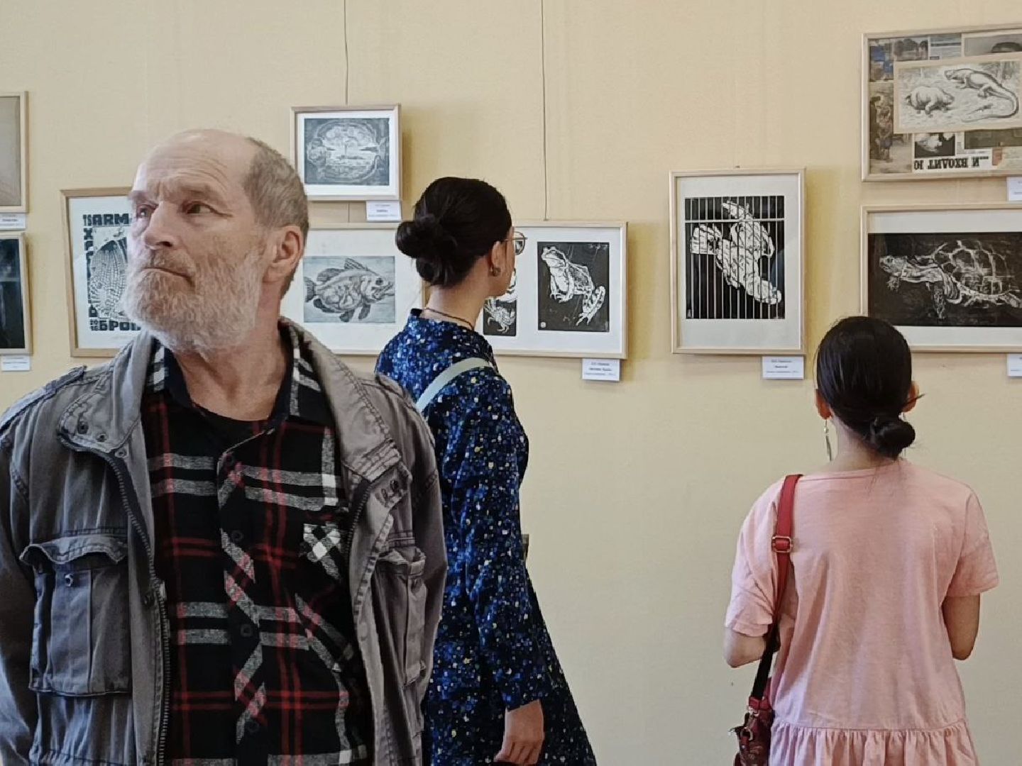 Солнечногорск, путевой дворец, выставка, Люди и звери, Фотографии,