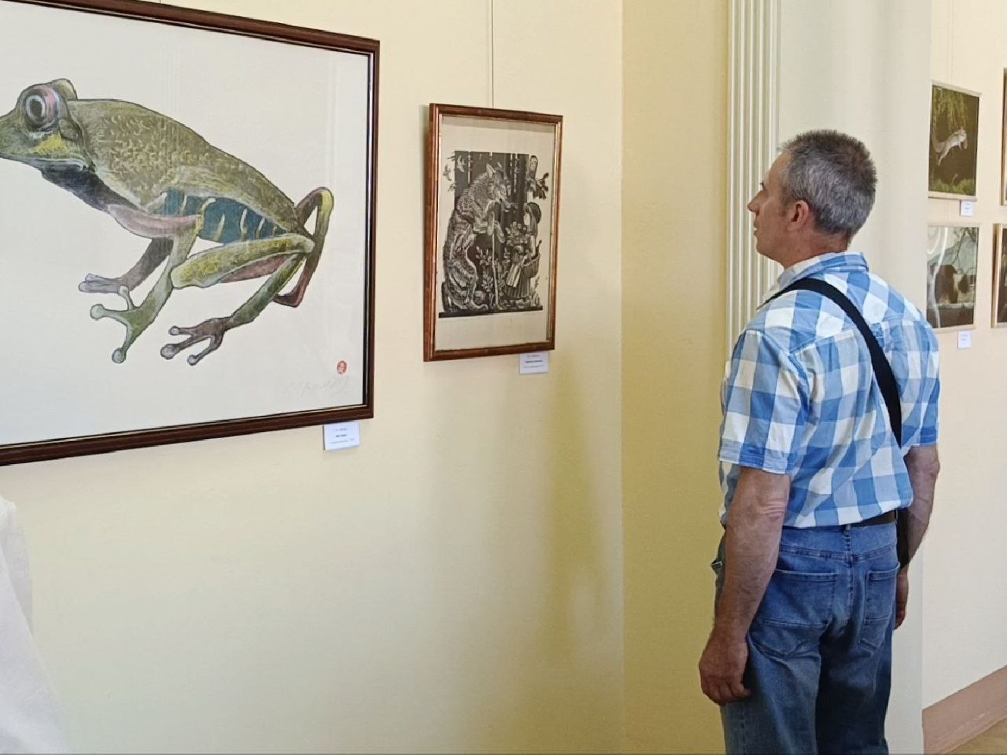 Солнечногорск, путевой дворец, выставка, Люди и звери, Фотографии,