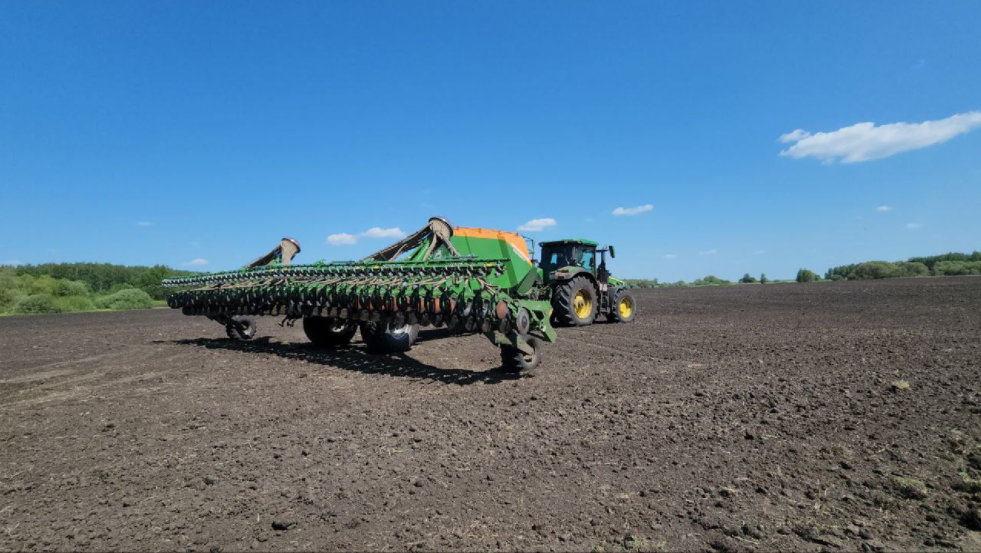 Серебряные Пруды, посевная 2024, яровой сев, аграрии Серебряных Прудов,
